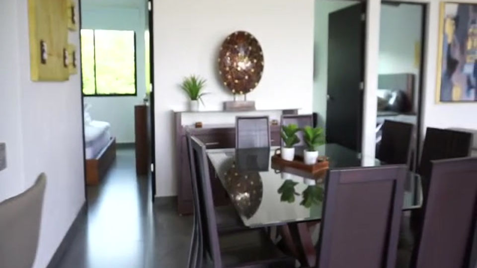 Interior depto muestra